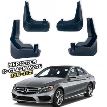 Бризковики для Mercedes-Benz C-class W205 2015-2020  